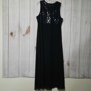 Molly Malloy Dress Ladies 18‎ Black Evening